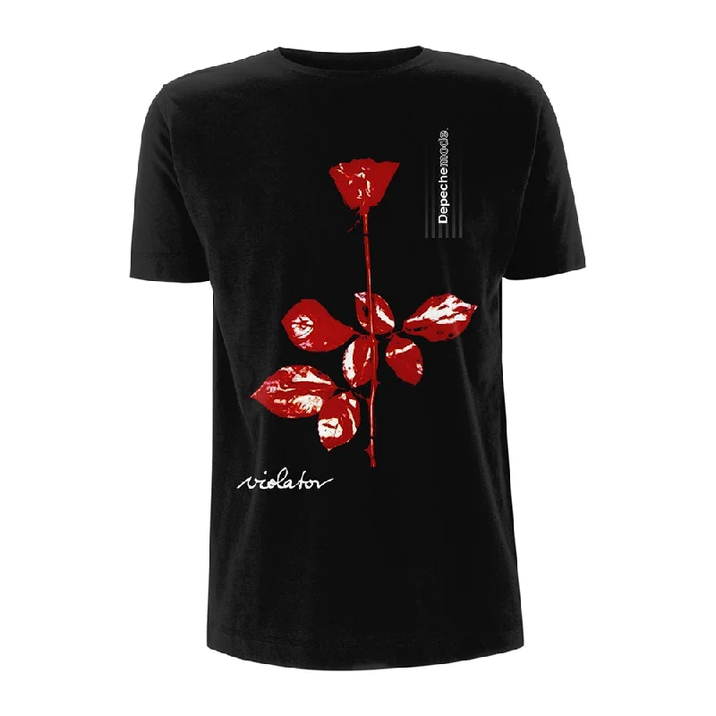 Depeche Mode Unisex T-shirt: Violator Chenille Blend Fleece Blend Nylon Blend