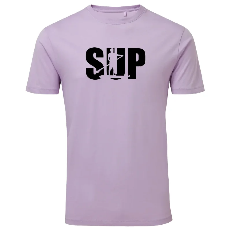 SUP T-Shirt V-Neck T-Shirt Long Sleeve Cotton