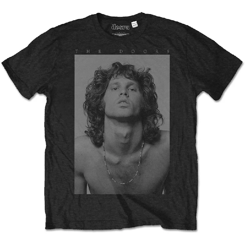 The Doors | Official Band T-shirt | Jim Beads Boyfriend Oversized T-Shirt Spandex breathable