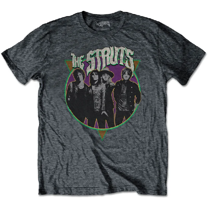 The Struts | Official Band T-Shirt | Standing Mesh Canvas Denim