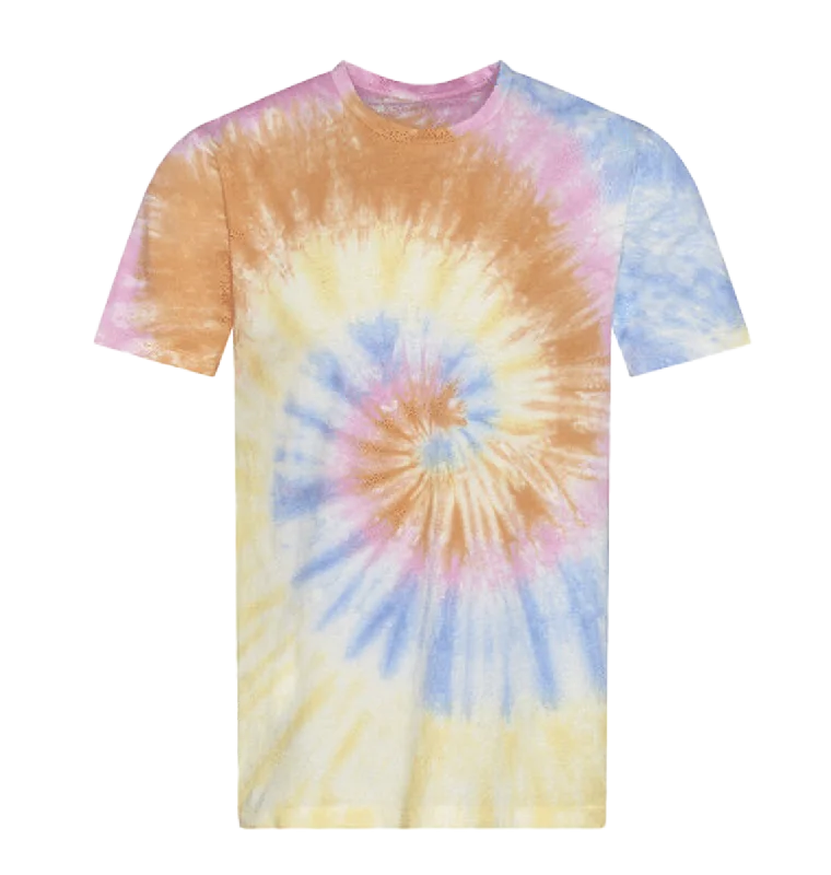 Tie Dye Swirl T-Shirt Sequined Glittery Shiny