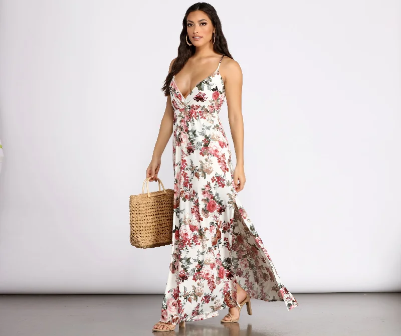 Floral Moment Maxi Dress Stylish Boho Maxi Dress