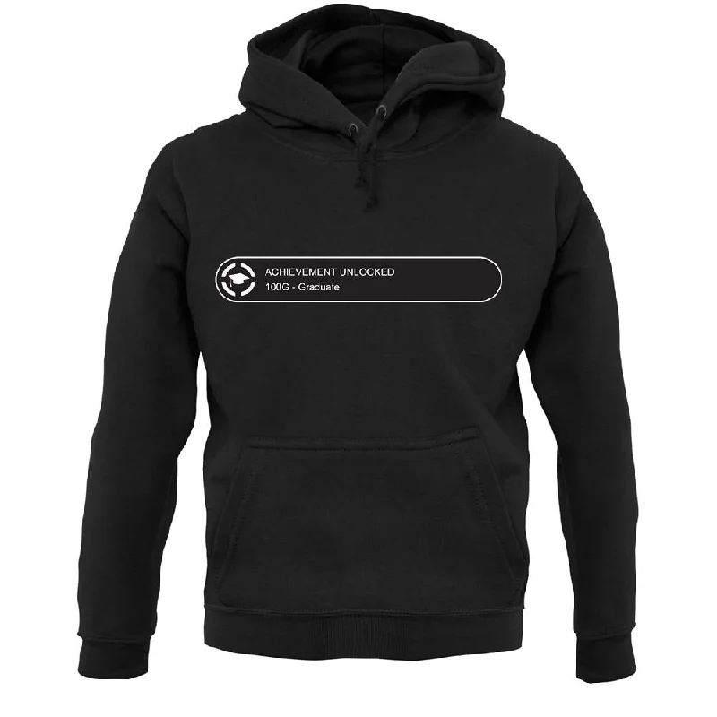 Achievement Unlocked- Graduate Unisex Hoodie Hoodie Sweatshirt Pullover