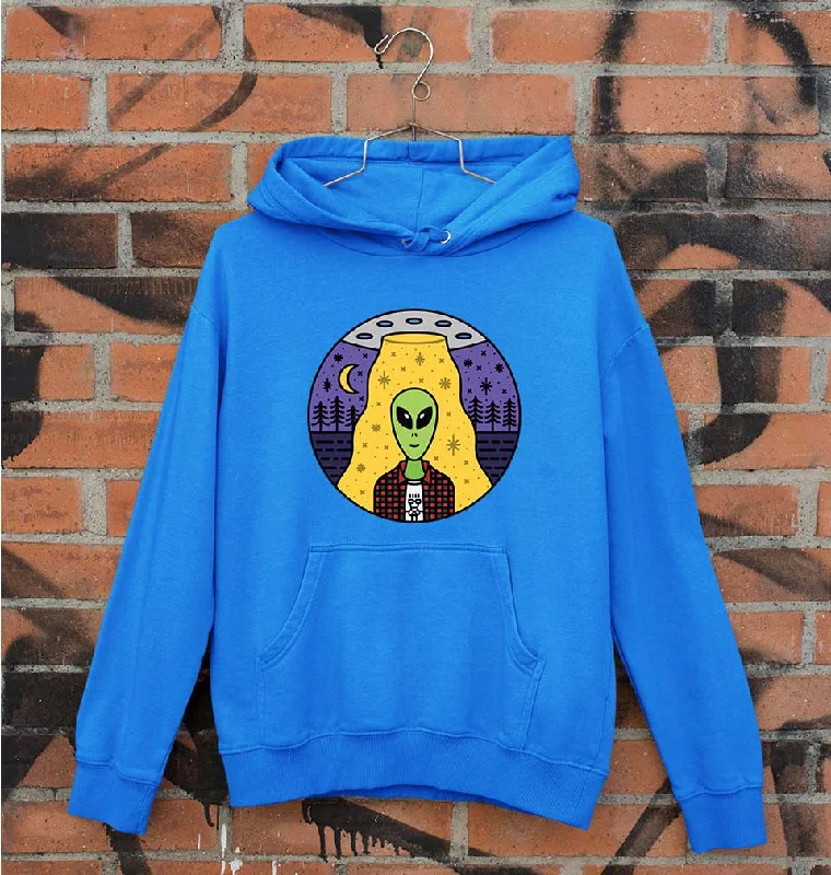 Alien Unisex Hoodie for Men/Women Hoodie with Typography Text Message