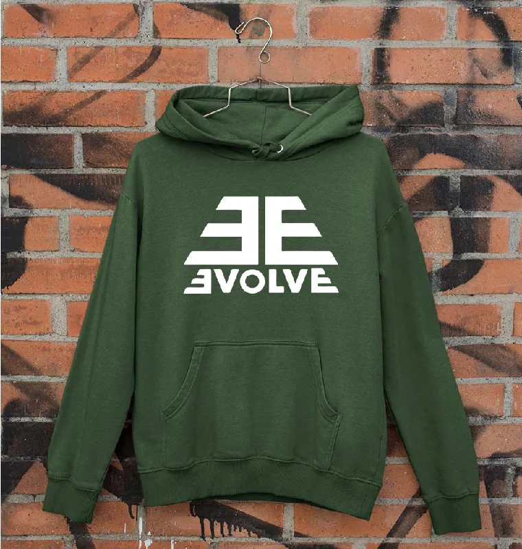 Evolve Unisex Hoodie for Men/Women Hoodie with Hem Detail Decorative Unique