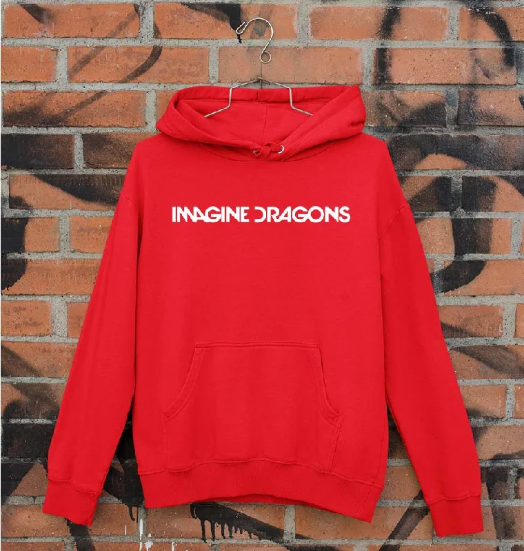 Imagine Dragons Unisex Hoodie for Men/Women Hoodie with Side Slits Relaxed Casual