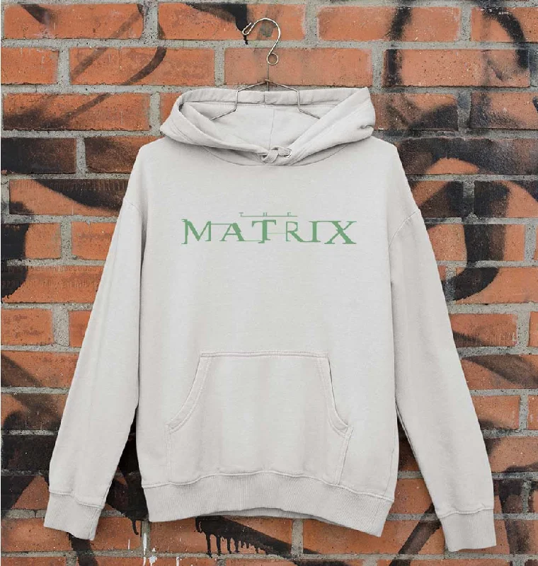 Matrix Unisex Hoodie for Men/Women Hoodie with High-Low Hem Asymmetrical Trendy