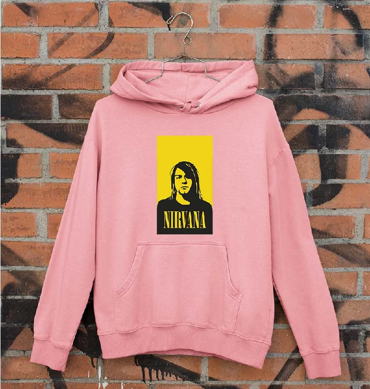 Nirvana Unisex Hoodie for Men/Women Hoodie with Double Zipper Versatile Adjustable