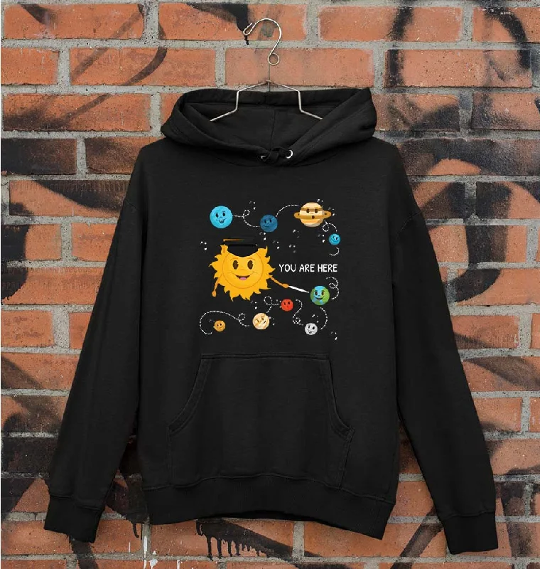 Solar System Unisex Hoodie for Men/Women Hoodie Dress Longline Feminine