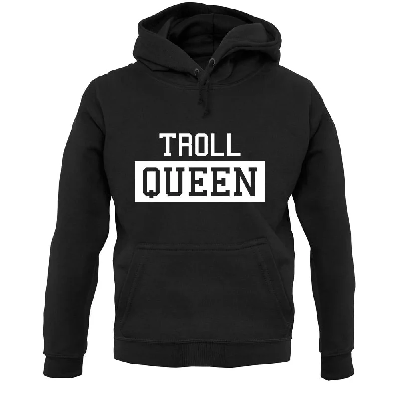 Troll Queen Unisex Hoodie Hoodie with Button Classic Timeless