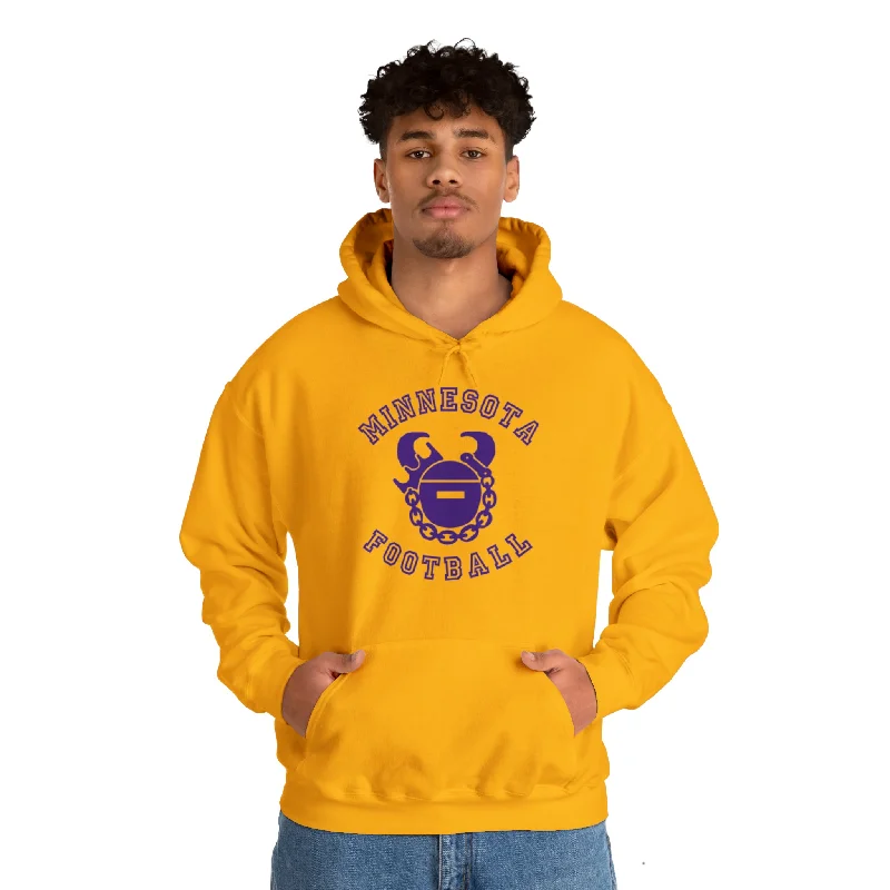 Unisex Heavy Blend™ Hoodie - Minnesota Football Hoodie with Print Artistic Unique