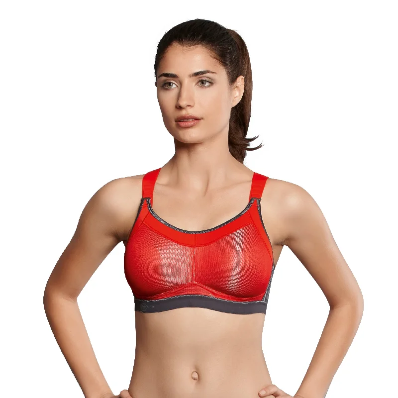 Anita Active Womens Maximum Support Momentum Pro Padded Sports bra Soft Lace Bralette