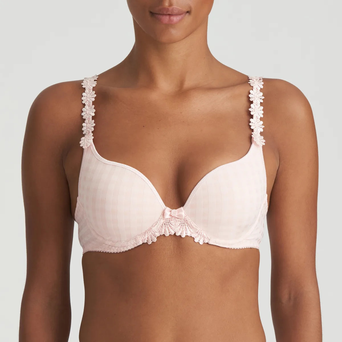 Avero Heartshape Bra In Pearly Pink - Marie Jo Adjustable Fit Bra