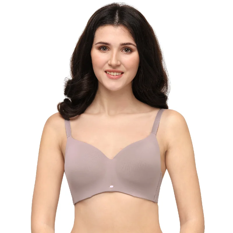 Full Coverage Padded Non Wired Ultrasoft Seamless Bra CB-129 Strapless Support Bra