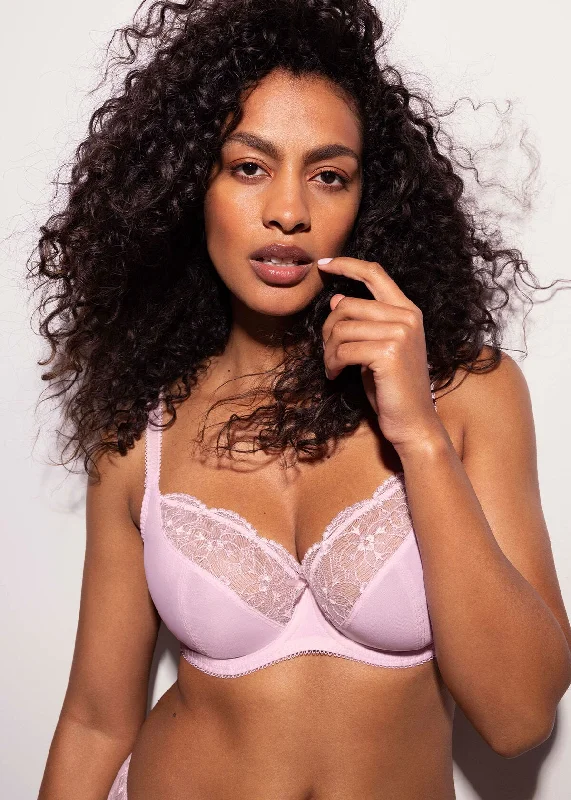 Hallie Plunge Bra In Pink Champagne - Freya Adjustable Comfort Bra