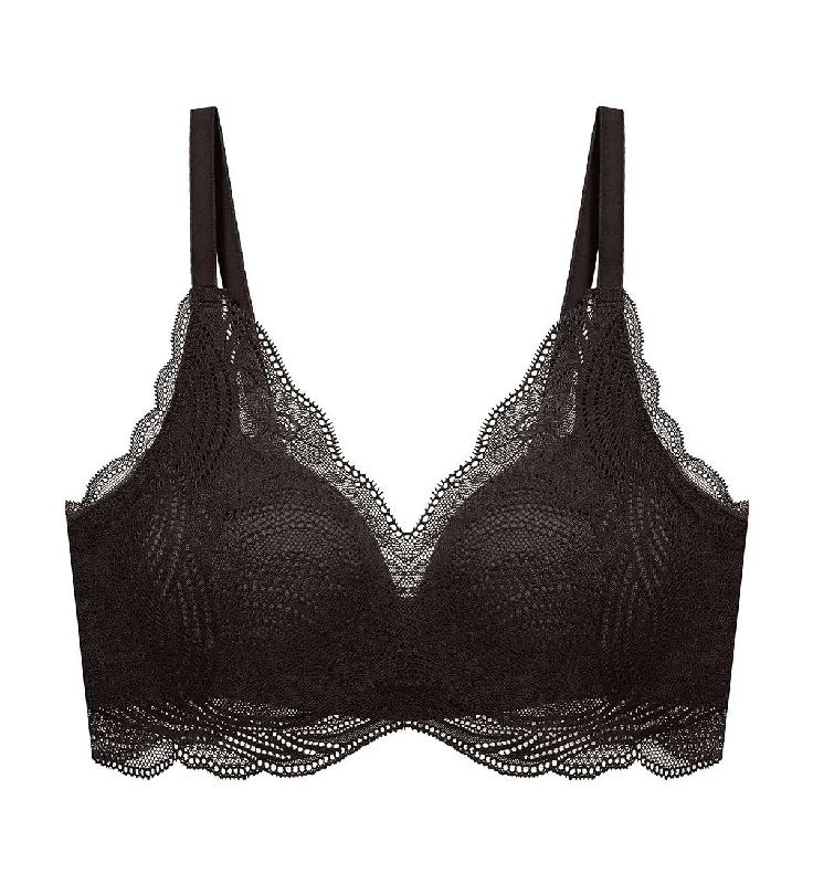 Lift Smart Non-Wired Padded Bra Stylish Lace Bralette