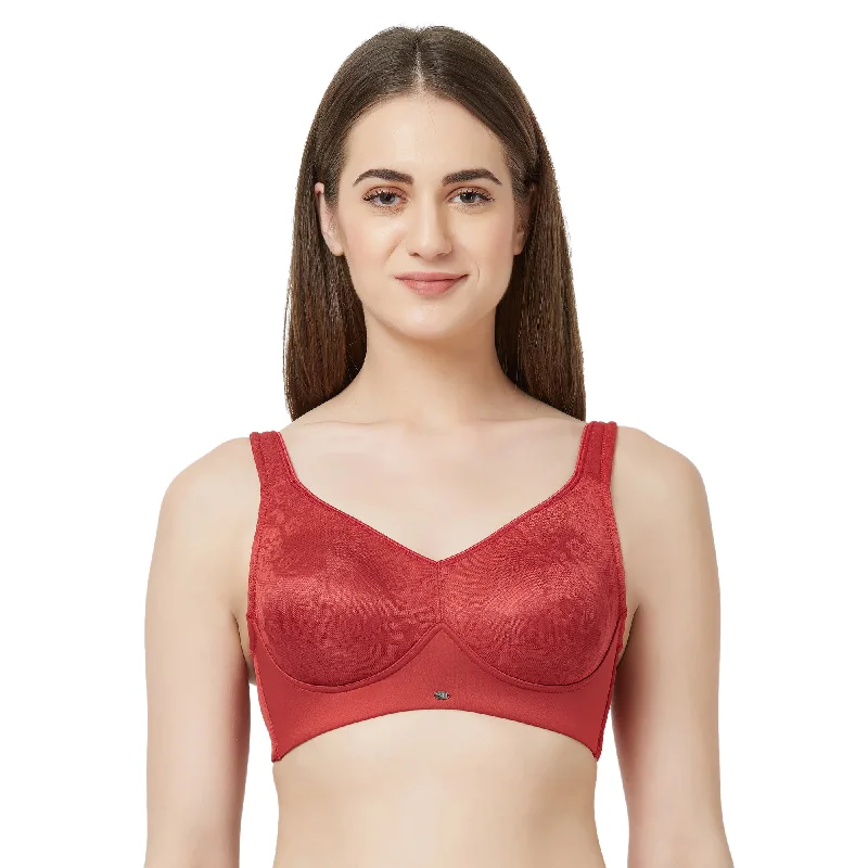 Minimizer Full Coverage Non Wired Bra- CB-325 Breathable Full Coverage