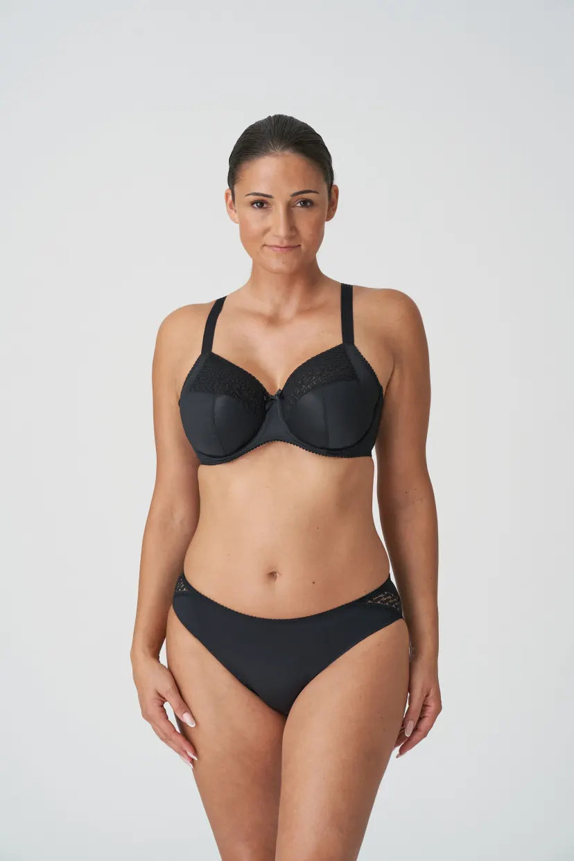 Montara Full Cup Bra In Black - Prima Donna Breathable Comfort Bra