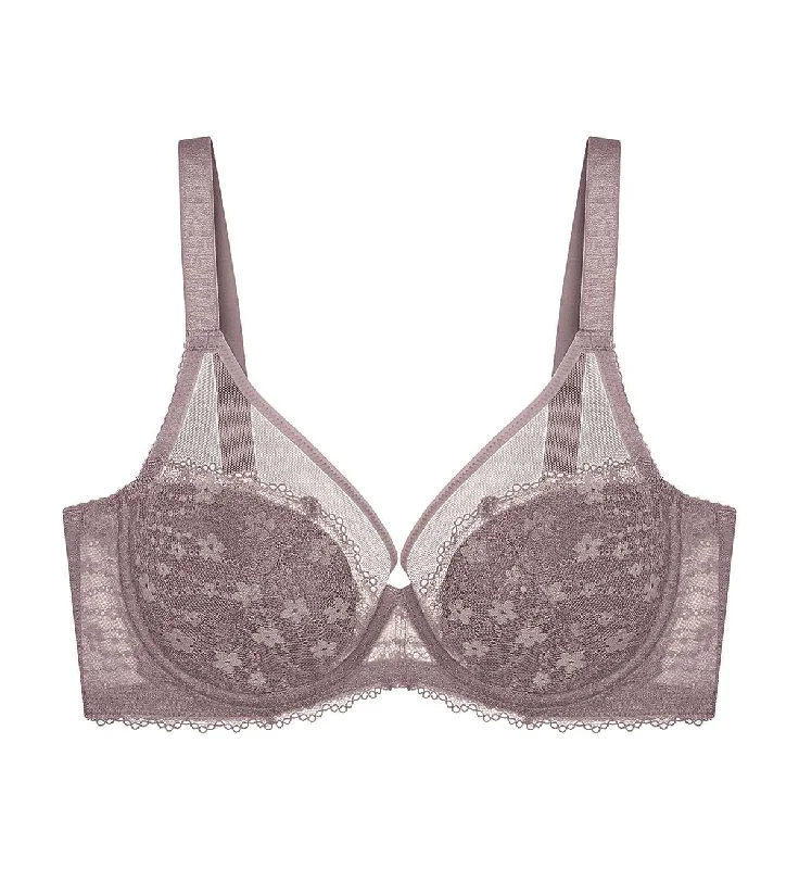 Natural Sweet Wired Padded Bra High-Cut Bra Design