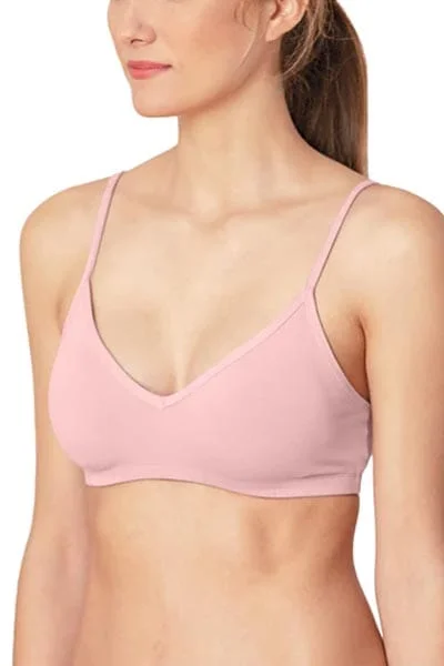 Organic Cotton blend Cami Bra Soft Mesh Bralette