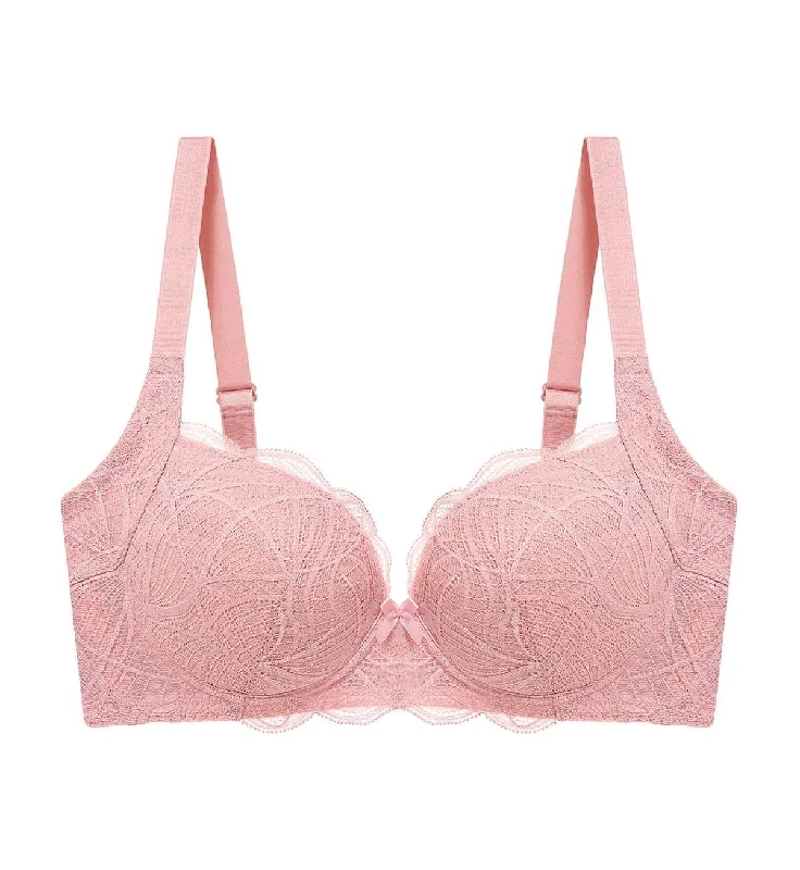 Young Simply Sculpt Blossom Wired Padded Bra Chic Lace Bralette