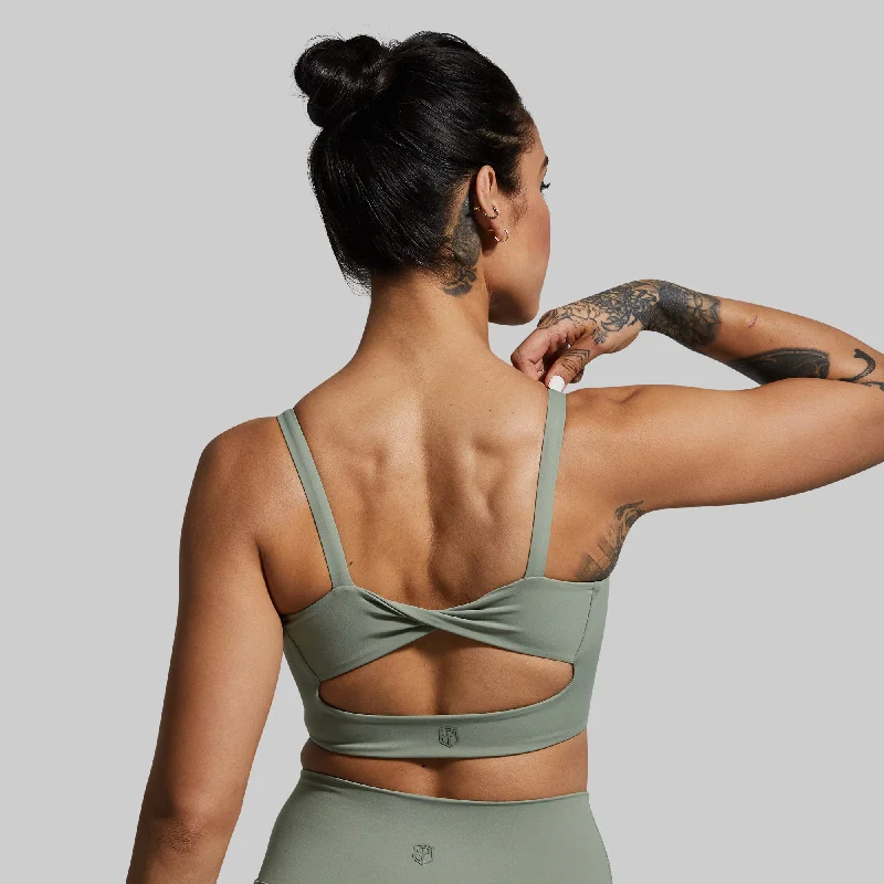 Your Go To Sports Bra (Aspen) Supportive Wireless Bra