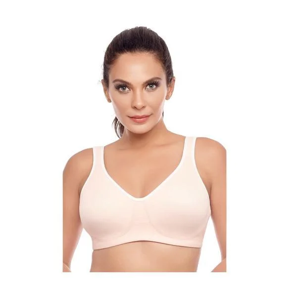 Active Double Layered Yoga Bra With Sweat Absorption Seamless Push-Up Bra