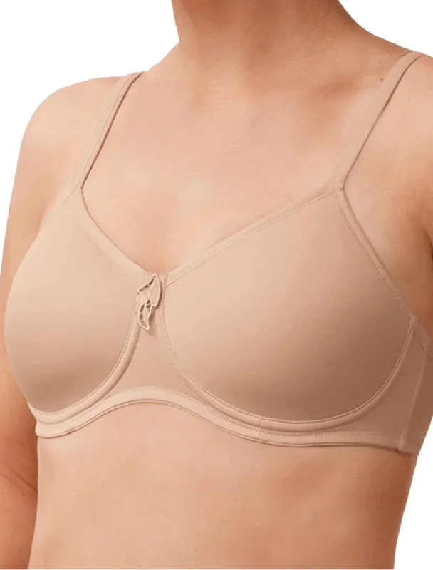 Amoena Lara Bra Wire Free Padded Mastectomy Bra, Sand | Beige Amoena Mastectomy Bra Breathable Full Coverage Amoena Lara Bra Wire Free Padded Mastectomy Bra, Sand | Beige Amoena Mastectomy Bra Breathable Full Coverage