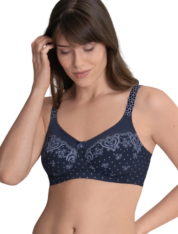 Anita Belvedere Mastectomy Bra Wireless Post Operative Bra, Deep Blue | Blue Anita Mastectomy Bra | Blue Anita Belvedere Post Mastectomy Bra Sleek Push-Up Bra Anita Belvedere Mastectomy Bra Wireless Post Operative Bra, Deep Blue | Blue Anita Mastectomy Bra | Blue Anita Belvedere Post Mastectomy Bra Sleek Push-Up Bra