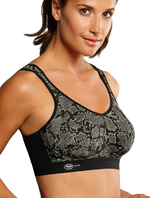Anita Maximum Support Extreme control Wirefree Sports Bra, Python High Support Bra