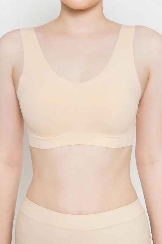 The Scoop Bare Bra in Nude Active Wear Bra
