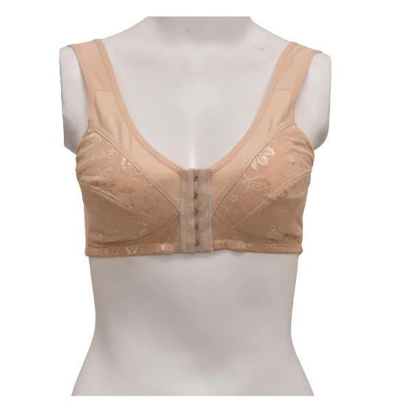 Front Hooks Opening Bra High-Cut Bra Design