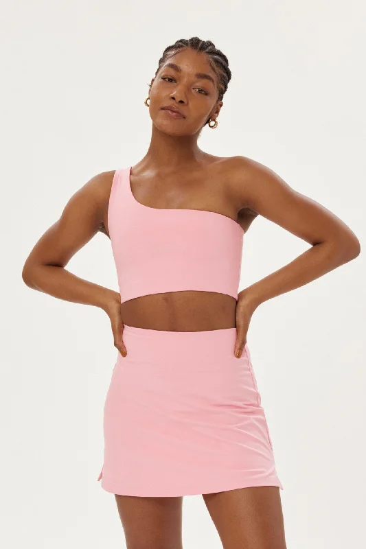 Bianca One Shoulder Bra - Made from Recycled Plastic Bottles Lightweight Cotton Bra