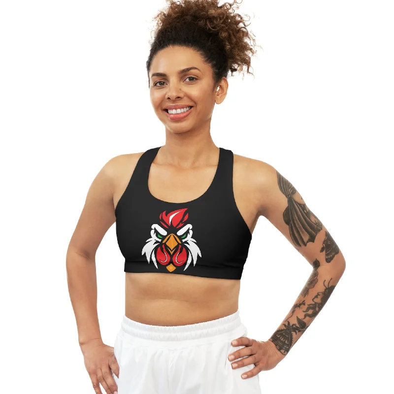 Kickin Chickin  Bo Sports Bra Active Wear Bra