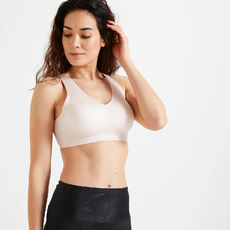 Light Support Second Skin Fitness Bra 160 Soft Lace Bra
