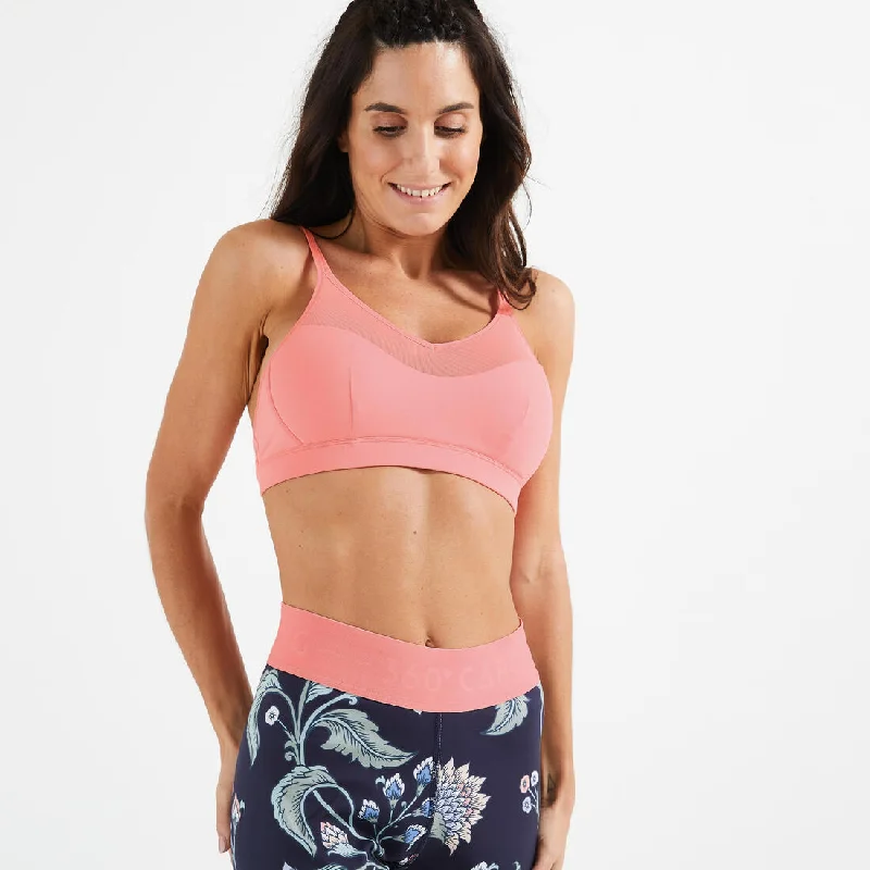 Light Support Fitness Sports Bra 140 Seamless Push-Up Bra