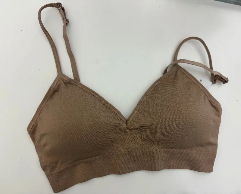 Seamless Bra - Warm Taupe Chic Lace Bra