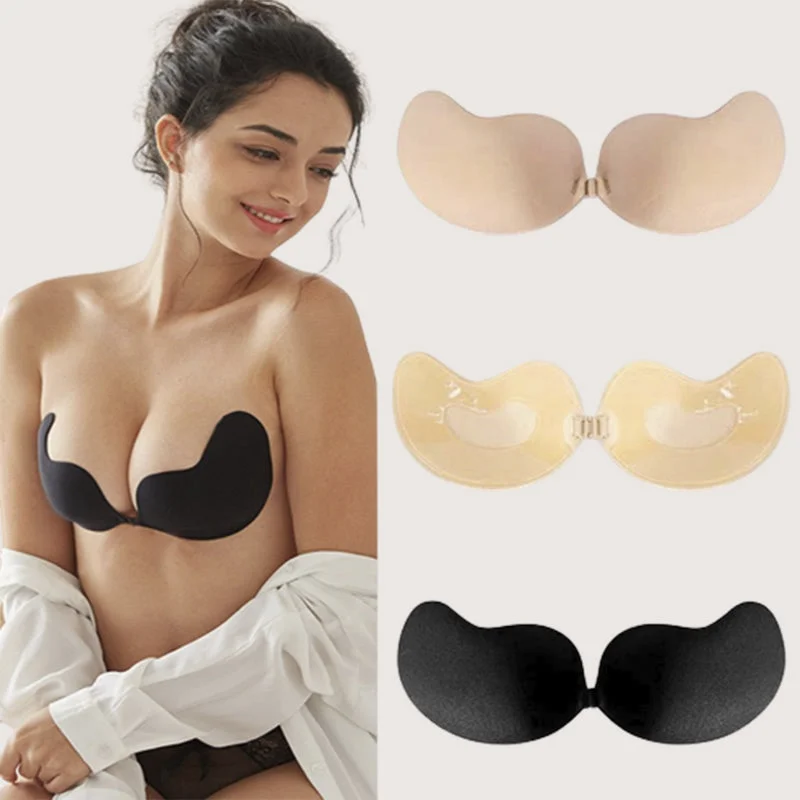 Self Adhesive Push Up Bra Adjustable Bra Straps