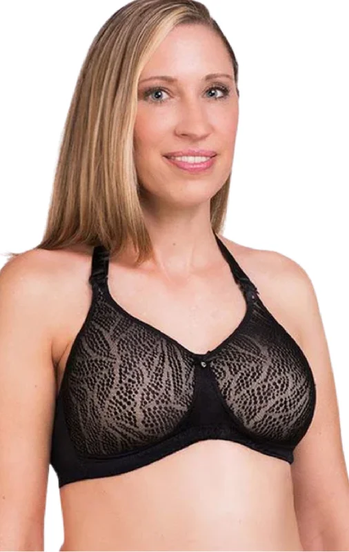 Trulife Daniela Bra, Black | Black Trulife Mastectomy Bra Full Coverage Bra