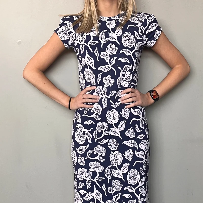 Hatley Sierra Midi Dress - Batik Floral Chic Bohemian Midi Dress