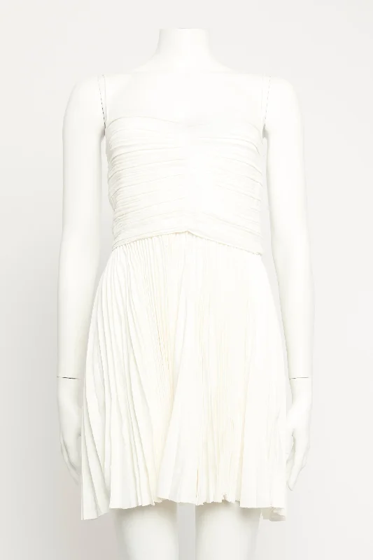 Lou Lou Silk Preowned Mini Dress Casual Mini Dress with Pockets