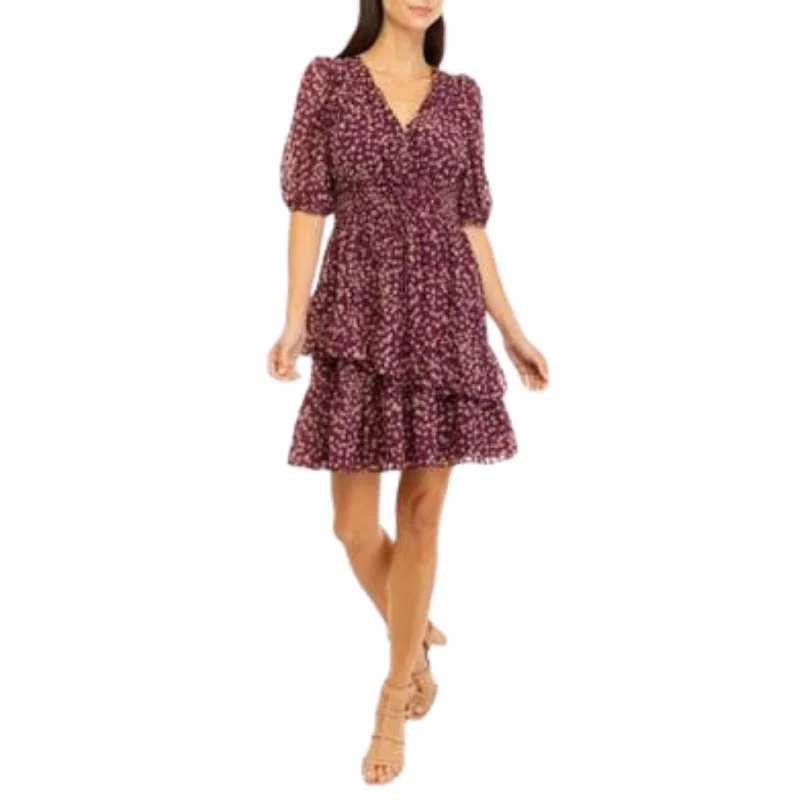 TAYLOR - Smocked Knee Mini Dress Stylish Sweetheart Mini Dress
