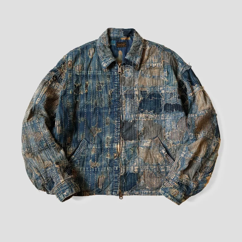 BORO DRIZZLER JACKET Plaid Jacket Tartan Jacket Houndstooth Jacket