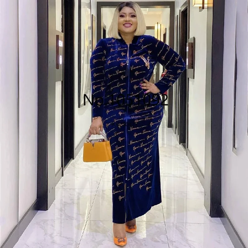 2021 Elegant Evening Dresses For Women African Elastic Velvet Maxi Dress Boubou Africain Femme Fashion Abaya Ladies Clothing Cozy Spaghetti Strap Maxi Dress 2021 Elegant Evening Dresses For Women African Elastic Velvet Maxi Dress Boubou Africain Femme Fashion Abaya Ladies Clothing Cozy Spaghetti Strap Maxi Dress