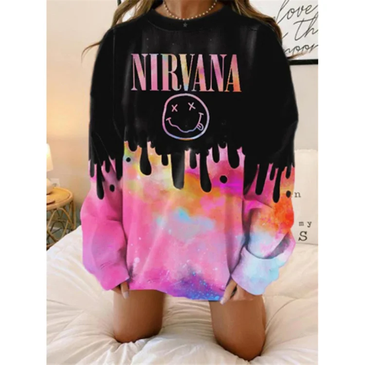Autumn Winter Women Round Neck Letter Printed Loose Sweatshirt Hoodie Crop Top Short Trendy Autumn Winter Women Round Neck Letter Printed Loose Sweatshirt Hoodie Crop Top Short Trendy