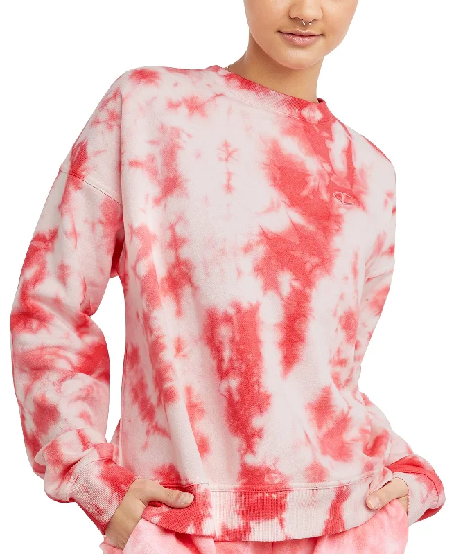 Champion Womens Dip Dyed Sweatshirt Hoodie Jacket Zipper Layering