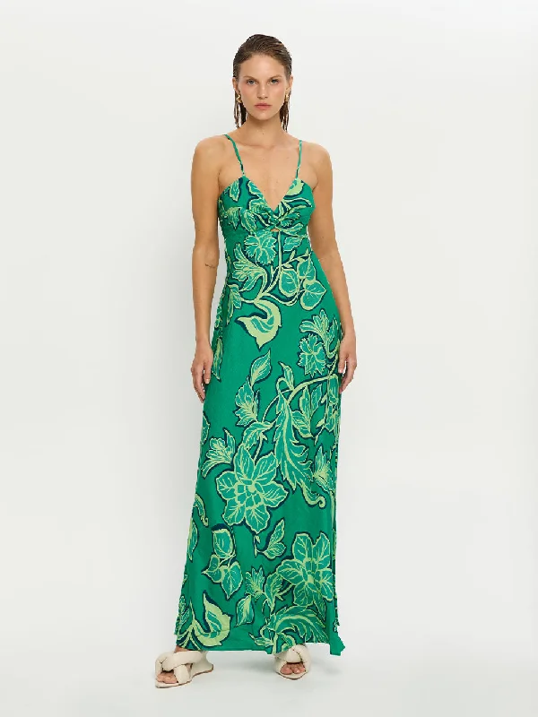 Fiora Maxi Dress Comfortable Flowy Maxi Dress