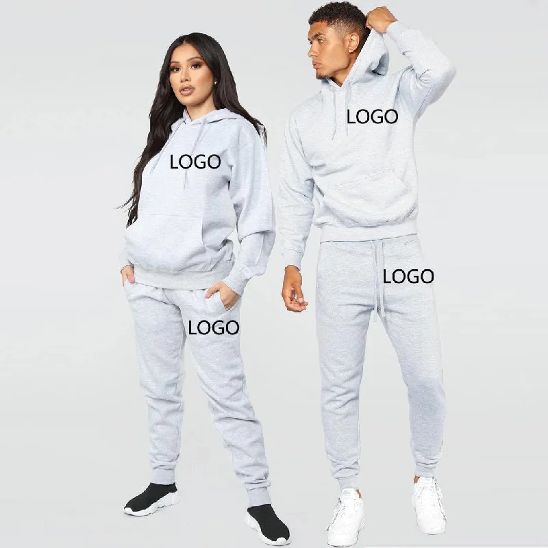 Fleece Tracksuits Men Women Two Pieces Set Hooded Oversized Sweatshirt Pants Solid Color Hoodie Autumn Winter Casual Suits 2021 Hoodie with Bell Sleeves Flared Feminine Fleece Tracksuits Men Women Two Pieces Set Hooded Oversized Sweatshirt Pants Solid Color Hoodie Autumn Winter Casual Suits 2021 Hoodie with Bell Sleeves Flared Feminine