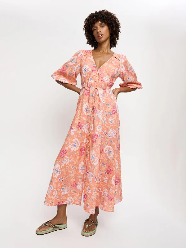 Rosa Maxi Dress Comfortable Flowy Maxi Dress