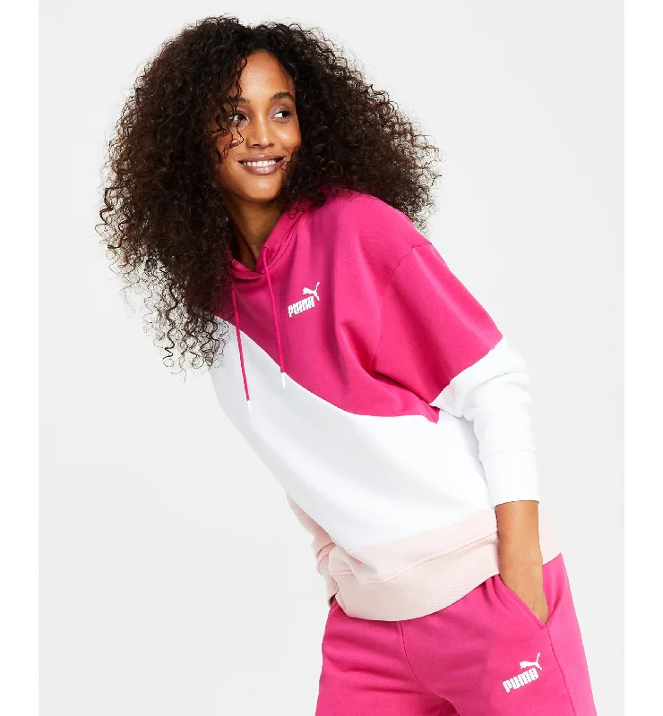 Women's Pink Swirl Long-Sleeve Hooded Fleece Sweatshirt Hoodie with Button Classic Timeless Women's Pink Swirl Long-Sleeve Hooded Fleece Sweatshirt Hoodie with Button Classic Timeless
